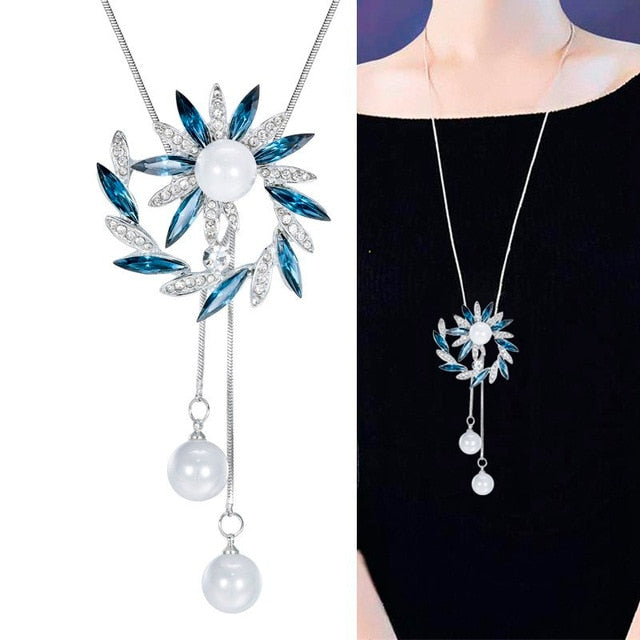 Long Necklaces & Pendants for Women Maxi Collier Femme Geometric Chain Fashion Necklace Statement Colar Accessories Jewelry 2019