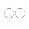 Fashion Statement Earrings 2019 Big Geometric Round Earrings For Women Hanging Dangle Earrings Drop Earing Modern Female Jewelry