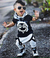 New Fashion Brand Summer Baby girls boy clothing sets Short-sleeved Cotton T-shirt Top+Pants Baby Boys Girl clothes infant suits