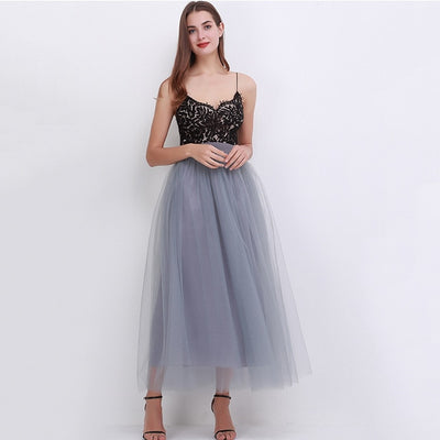 4 Layers 100cm Floor length Skirts for Women Elegant High Waist Pleated Tulle Skirt Bridesmaid Ball Gown Bridesmaid Clothing