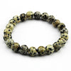 Nature Beaded Bracelet Men 8mm Natural Stone Lava Rock Tiger Eye Black Onyx Matte Healing Beads Stretch Charm Yoga Women Jewelry