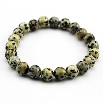 Nature Beaded Bracelet Men 8mm Natural Stone Lava Rock Tiger Eye Black Onyx Matte Healing Beads Stretch Charm Yoga Women Jewelry