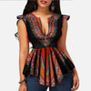 Summer Sleeveless Tunics Plus Size Women Blouses Zipper Printed Ethnic Elegant Ladies Tops 2020 Casual Fashion New Female Blouse