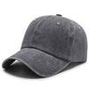 New Unisex Cap Plain Color Washed Cotton Baseball Cap Men & Women Casual Adjustable Outdoor Trucker Snapback Hats Dropshipping