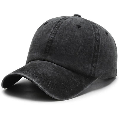 New Unisex Cap Plain Color Washed Cotton Baseball Cap Men & Women Casual Adjustable Outdoor Trucker Snapback Hats Dropshipping