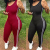 Sexy Women Jumpsuit One Piece Sport Clothing Gym Running Fitness Legging Pants Sleeveless Romper Tracksuit Workout Clothes