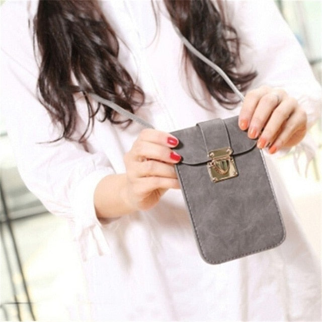 Silver Mobile Phone Mini Bags Small Clutches Shoulder Bag Crocodile Leather Women Handbag Black Clutch Purse Handbag Flap