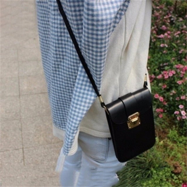 Silver Mobile Phone Mini Bags Small Clutches Shoulder Bag Crocodile Leather Women Handbag Black Clutch Purse Handbag Flap