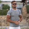 Summer Casual fashion t shirt Men Gyms Fitness Short sleeve T-shirt Male Bodybuilding Workout Tees Tops  Clothes Men Apparel