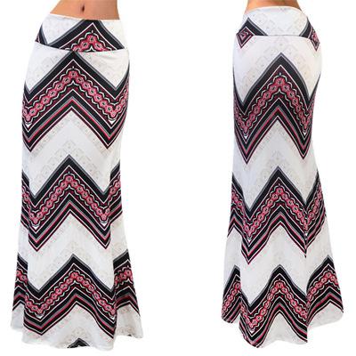 S-3xl Spring Elastic High-waist Long Pencil Skirt For Women 2020 Printed Pencil Maxi Skirt Faldas Largas Mujer Para Fiesta