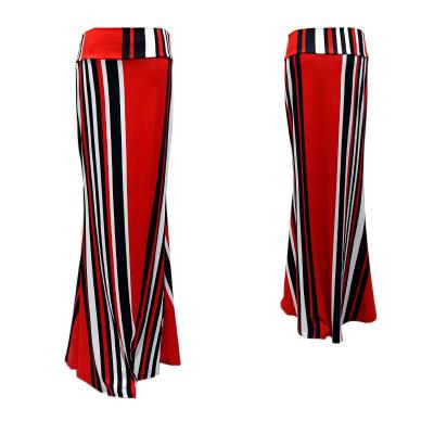 S-3xl Spring Elastic High-waist Long Pencil Skirt For Women 2020 Printed Pencil Maxi Skirt Faldas Largas Mujer Para Fiesta