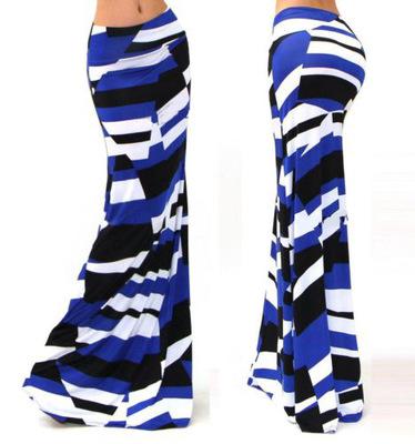 S-3xl Spring Elastic High-waist Long Pencil Skirt For Women 2020 Printed Pencil Maxi Skirt Faldas Largas Mujer Para Fiesta