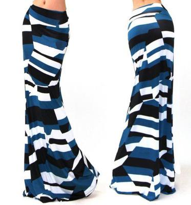 S-3xl Spring Elastic High-waist Long Pencil Skirt For Women 2020 Printed Pencil Maxi Skirt Faldas Largas Mujer Para Fiesta