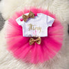 1 Year Baby Girl Clothes Unicorn Party tutu Girls Dress Newborn Baby Girls 1st Birthday Outfits Toddler Girls Boutique Clothing