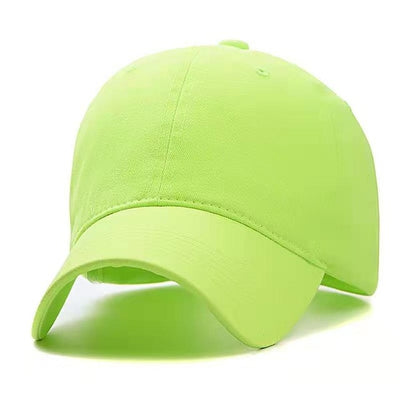 New Unisex Cap Plain Color Washed Cotton Baseball Cap Men & Women Casual Adjustable Outdoor Trucker Snapback Hats Dropshipping