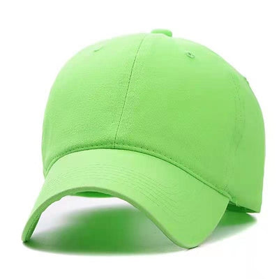 New Unisex Cap Plain Color Washed Cotton Baseball Cap Men & Women Casual Adjustable Outdoor Trucker Snapback Hats Dropshipping