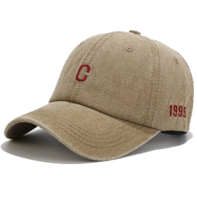 New Unisex Cap Plain Color Washed Cotton Baseball Cap Men & Women Casual Adjustable Outdoor Trucker Snapback Hats Dropshipping