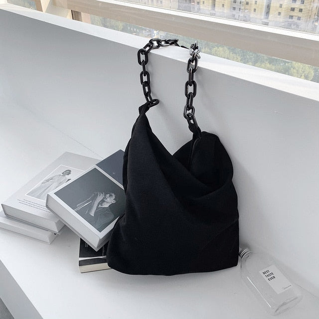 2021 New Autumn Winter Corduroy Shoulder Bags Retro Leopard Pattern Handbag Thick Chain Bags Female Daily Warm Soft Crossbody