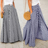 Womens Long Skirts 2021 ZANZEA Vintage Plaid Check Skirt  Zipper Pleated Faldas Bohemian Jupe Femme Casual Pockets Maxi Skirts