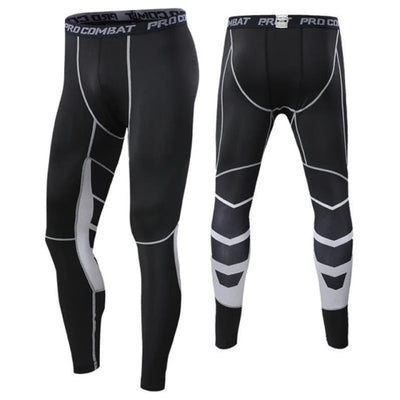 Men&#39;s Running Tracksuit Training Fitness Sportswear Set Compression Leggings Sport Clothes Gym Tight Sweatpants Rash Guard Lycra