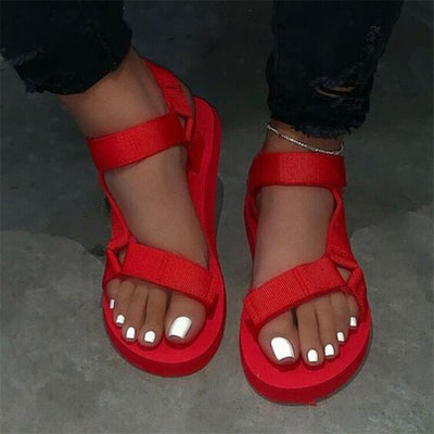 Ladies Outdoor Beach Slippers 2021 New Women Spring/Summer New Soft-Slip Non-Slip Sandals Foam Sole Durable Sandals