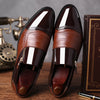 UPUPER Classic Business Men's Dress Shoes Fashion Elegant Formal  Wedding Shoes Men Slip On Office Oxford Shoes For Men Black