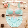 Teenage Girls Lace Underwear Bra Sets Kids Lingerie Undergarments Puberty Girl Underwear Young Girls Panties and Bra Set 12-18T